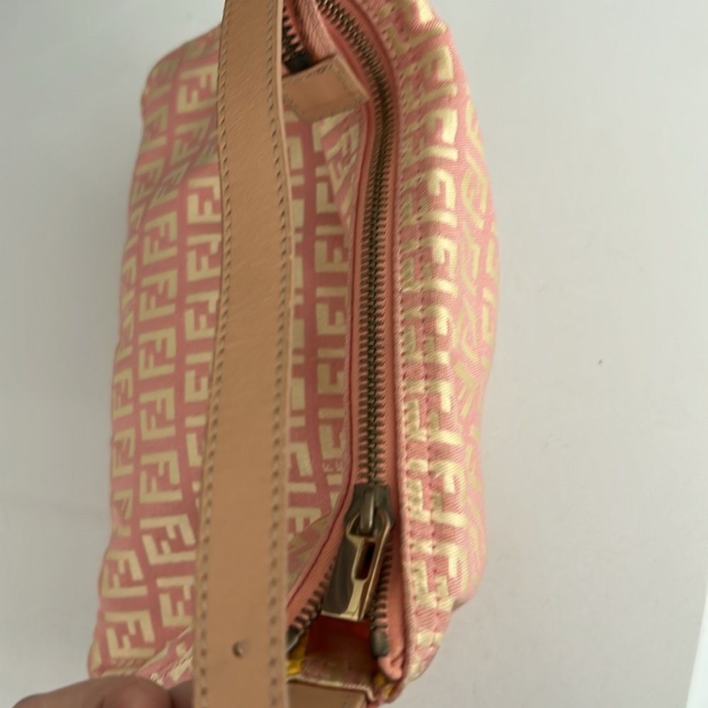 Authentic Fendi Zucchino Mini Pochette - Picture 14 of 16